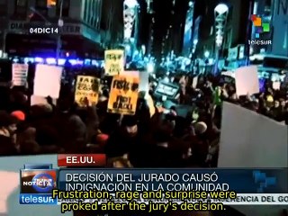 Protests in NYC after the killing of another African American