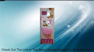 Think Pink - Pink and White Pedicure Socks + Toe Separators Promotes Breast Cancer Awareness Review
