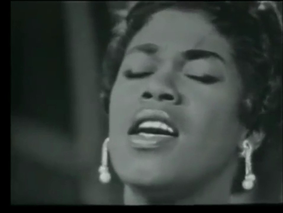 SARAH VAUGHN – Somewhere Over The Rainbow (frühe Jahre, sw, HD)