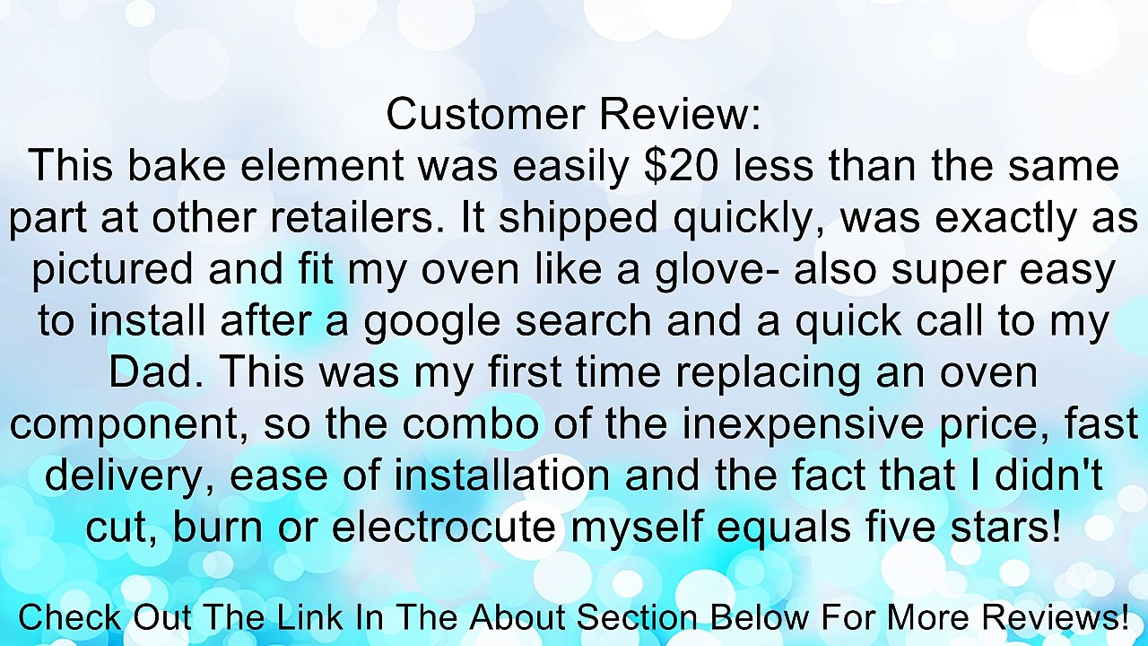 Exact Replacements Erb5103 Bake Element Review