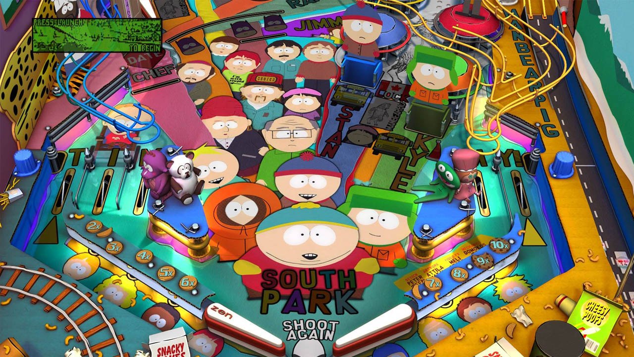 CGR Undertow - SOUTH PARK: SUPER-SWEET PINBALL review for PlayStation 3