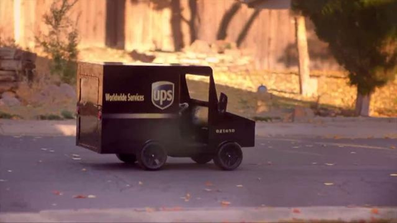 UPS Gives Little Boy Kid-Sized Delivery Truck in Adorable Ad