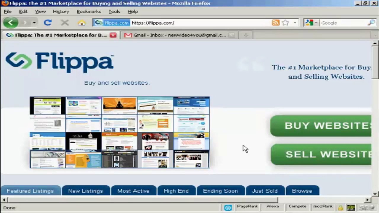 How To Register A Flippa Account