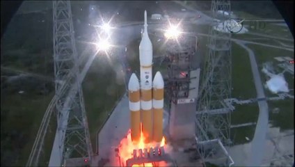 Launch Replays of Orion EFT-1 on Delta IV Heavy, The First Step to Mars