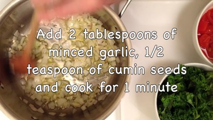 How to make braised kale with garlic and cumin