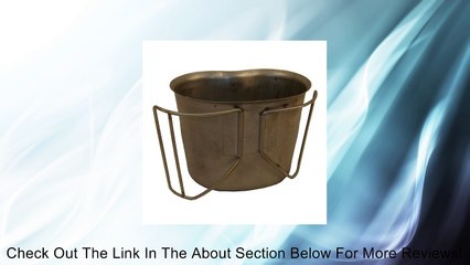 Canteen Cup Steel 1 QT Review