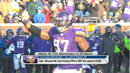 'NFL Fantasy Live': Wk 14 top defenses to stream