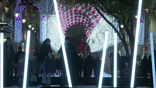 Espetáculo de luzes e som