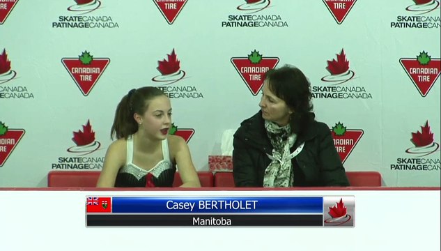 Lori-Ann Matte - Pre-Novice Women Short Program (REPLAY)