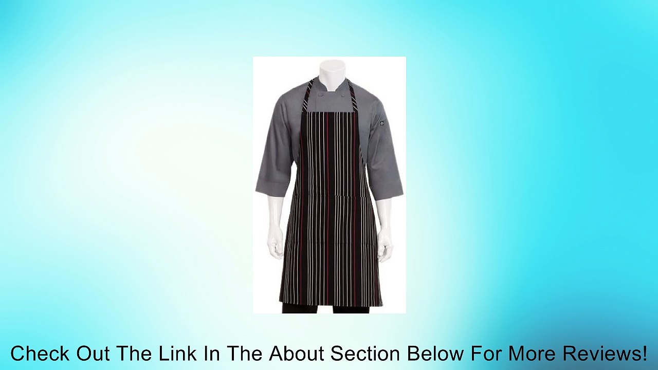 Chef Works A550-BWR-0 Striped Bib Apron Review