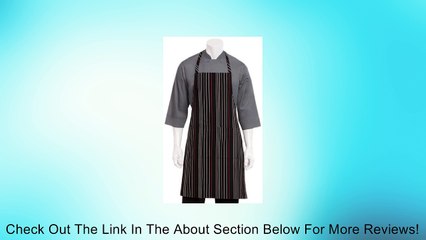 Chef Works A550-BWR-0 Striped Bib Apron Review