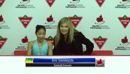 Valerie Dery NB - Pre-Novice Women Short Program (REPLAY)