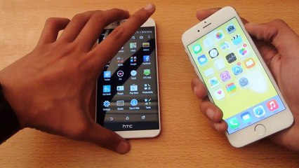 HTC Desire EYE vs iPhone 6 Which is Faster?