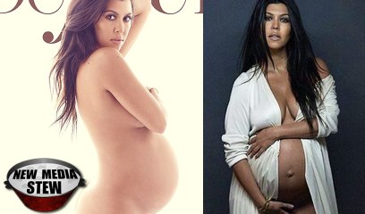 KOURTNEY KARDASHIAN NUDE in Pregnant Photoshoot, Instagram & Twitter React