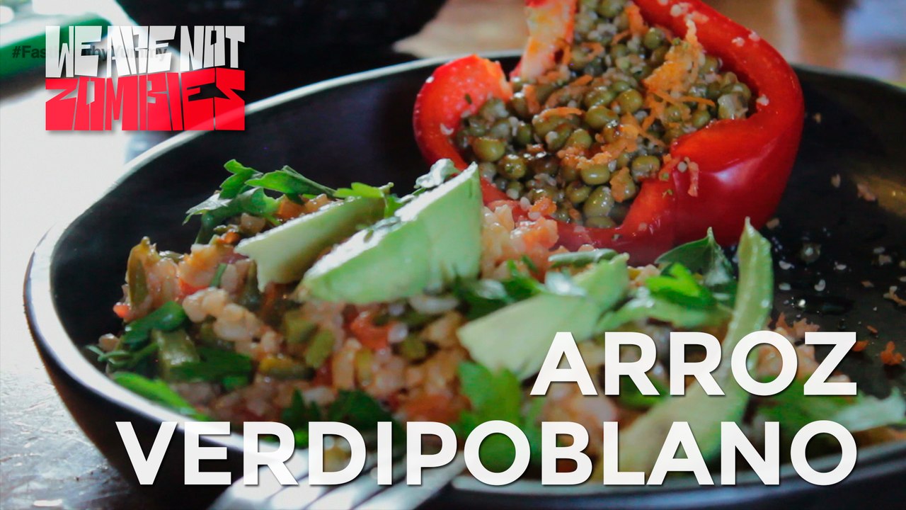 Arroz Verdipoblano | Fast, Healthy & Yummy