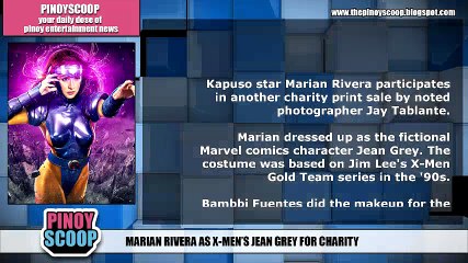 Marian Rivera As X-Men's Jean Grey For Charity Print Sale