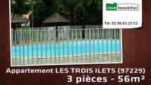 A vendre - appartement - LES TROIS ILETS (97229) - 3 pièces - 56m²