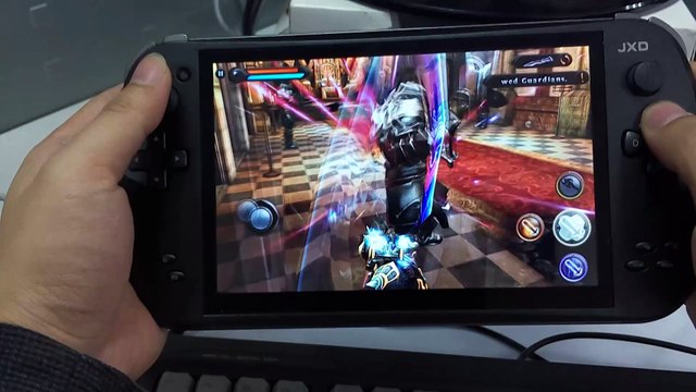 【10】Video Game Play Wild Blood RPG on JXD S7800B