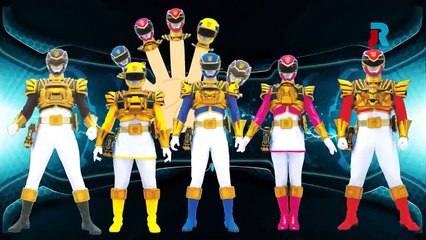 POWER RANGERS Finger Family Collection Cartoon Animation Nursery Rhymes