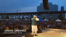 Junaid Jamshed calling Adhan from Celebration square in Mississauga | MuslimFest 2014