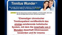 Tinnitus Therapie - Tinnitus Wunder