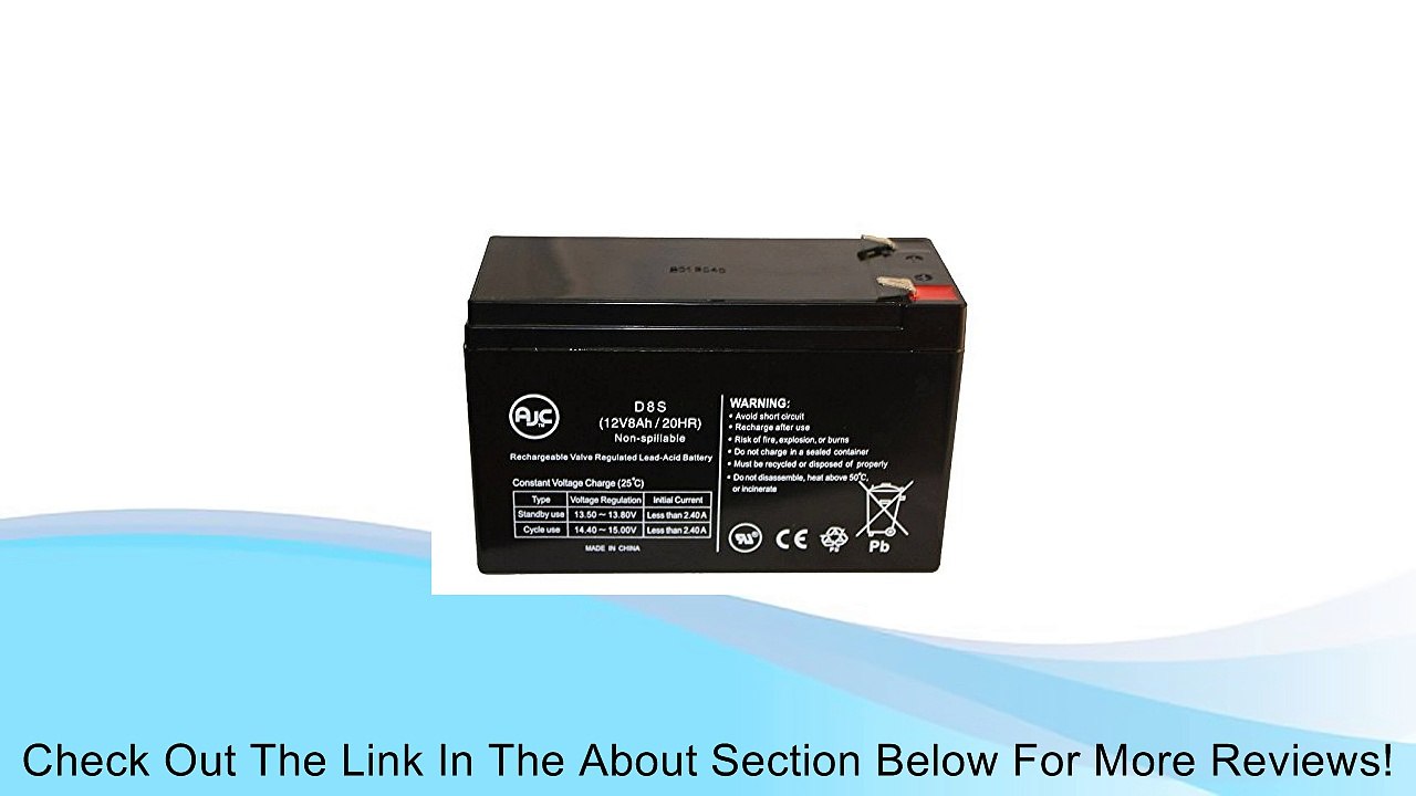 APC Back-UPS ES 750 12V 8Ah UPS Battery - This is an AJC Brand Replacement Review