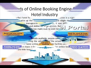 Trends Of Online Booking Engine for Hotel Industry, Hotel Booking Software