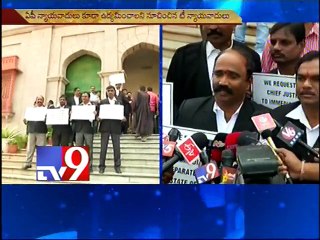 Telangana lawyers appeal CJ to divide High Court