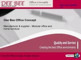 Modular Office Furniture by Dee bee office concepts