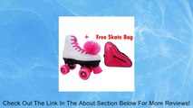 Epic Princess Pink Kids Girls Childrens Quad Indoor/Outdoor Roller Skates with Skate Bag Review