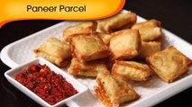 Paneer Parcel - Quick Easy To Make Party Starter / Crispy Snack Recipe By Ruchi Bharani