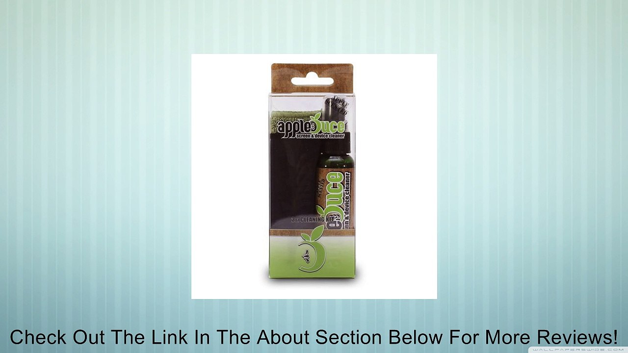 JuceMobile AJC-SGL-KIT AppleJuce Screen Cleaner Ultimate Kit with 8 Oz Pump and 2 Oz Travel Pump with 2 Chamois Review