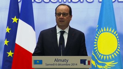 Discours devant l'Académie des sciences d'Almaty