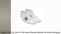 Fila Tennis Men's Low Cut Sock, Black, One Size Fits All Review
