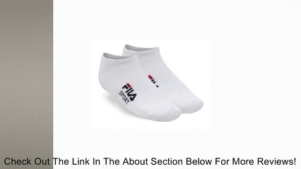 Fila Tennis Men's Low Cut Sock, Black, One Size Fits All Review