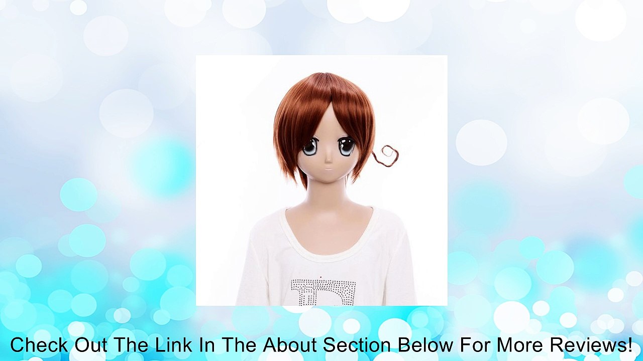 Party Hetalia Feliciano Vargas Short Dark Brown Cosplay wigs With Bang Review