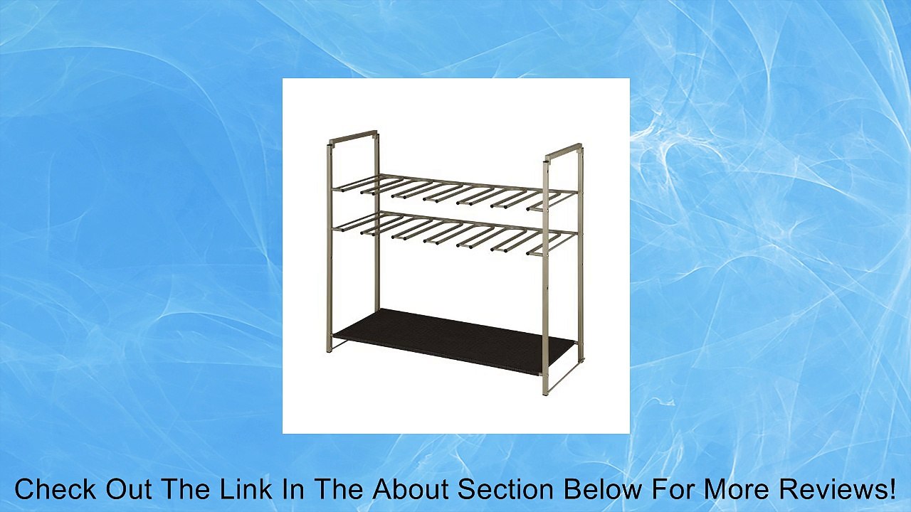 Organize It All Stackable Shoe Rack Review