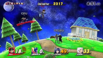 Super Smash Bros. For Wii U Online Wi-Fi Match / Battle / Fight - Playing As Donkey Kong