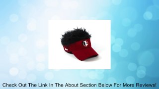 NCAA Florida State Seminoles Flair Hair Adjustable Visor, Garnet Review