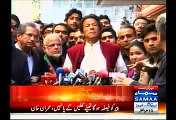 Imran Khan V/S GEO Reporter Outside Election Tribunal Lahore