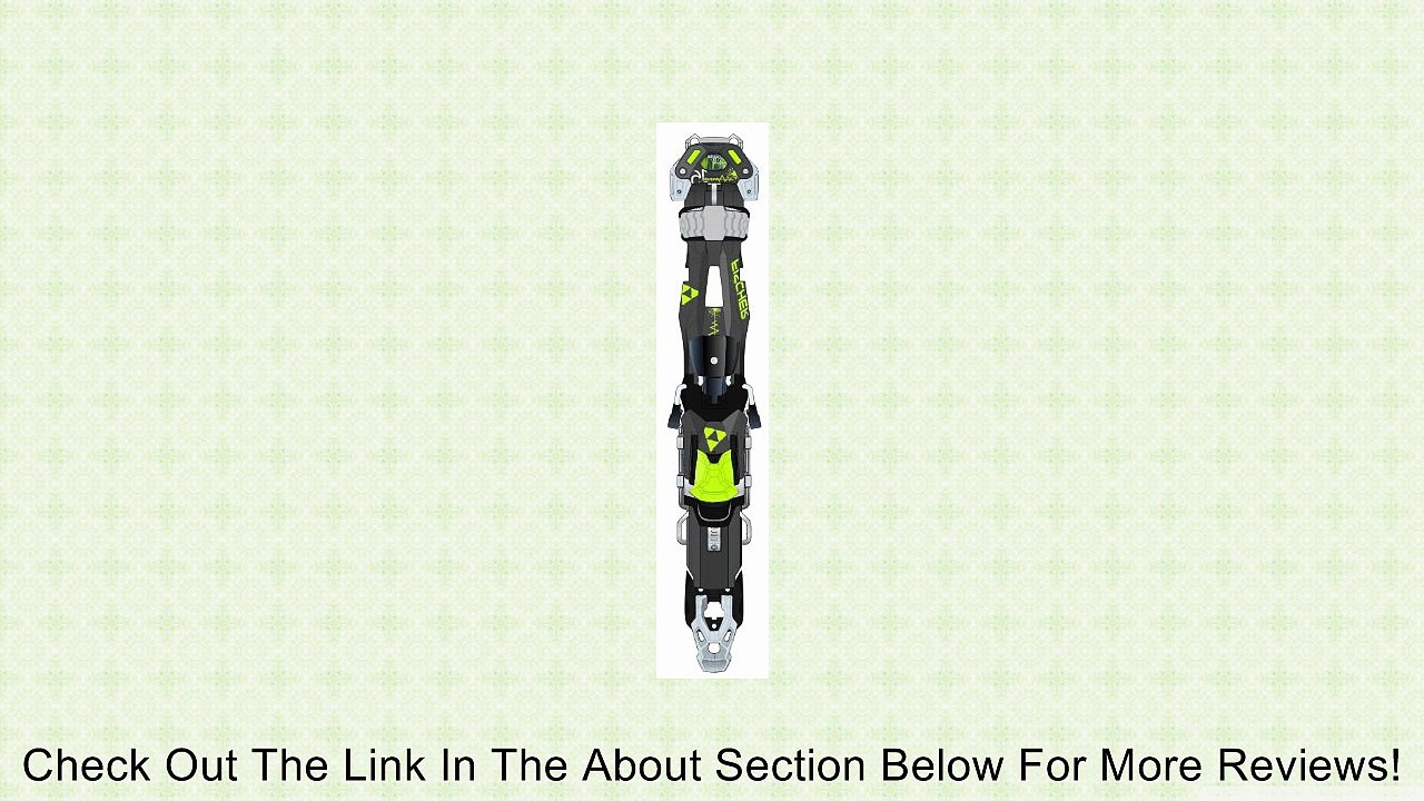 Fischer Adrenalin 16 Bindings - Anthracite/Yellow Short Review