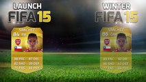 FIFA 15's BIGGEST WINTER UPGRADES! - ARSENAL & SPURS!!! - Fifa 15 Player Ratings Predictions