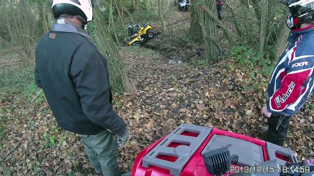 quad Can Am et Polaris, bourbier, franchissement