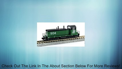 Kato USA Model Train Products EMD NW2 #504 Burlington Northern N Scale Train Review