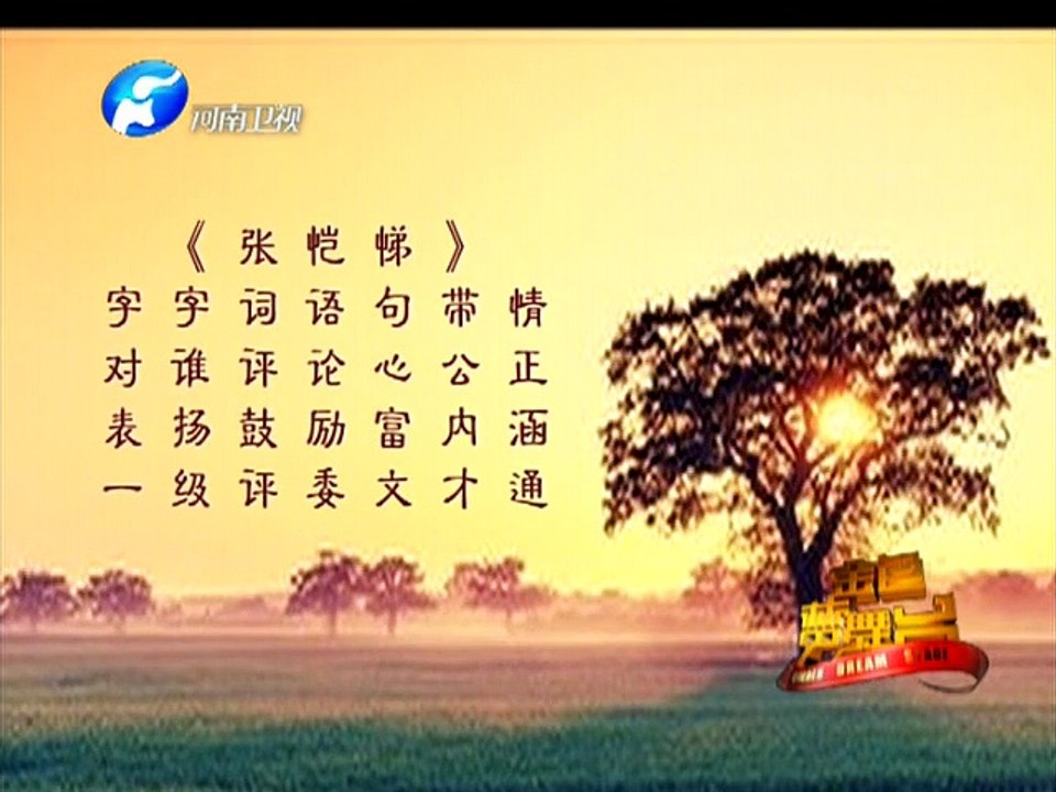 20141207 金色梦舞台  小诗写出大人生 张桂芳