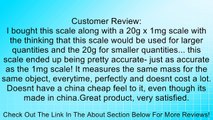 American Weigh Scales SC-501-A Digital Personal Nutrition Scale with AC Adapter Review