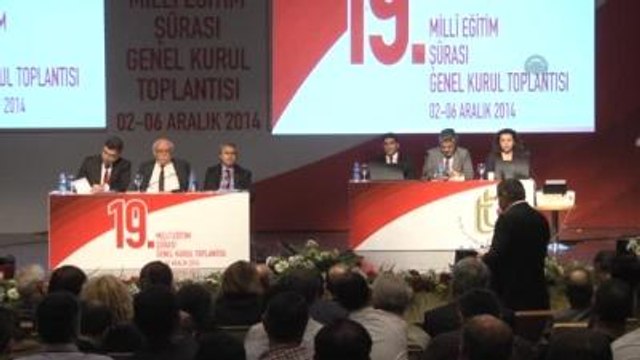 19. Milli Eğitim Şurası Genel Kurulu - Gündoğdu