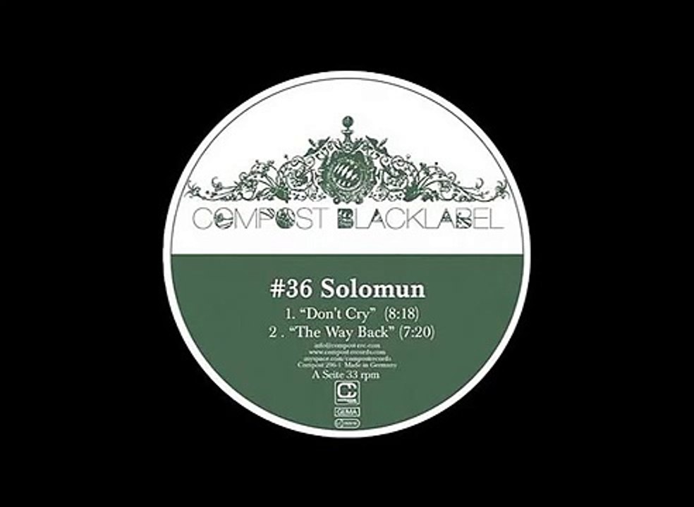 Solomun - The way back