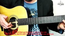 Thinking Out Loud - Full Guitar Tutorial - Ed Sheeran - With Tab