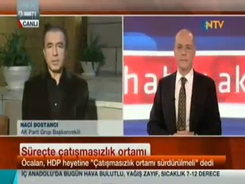 HDP'nin Silahları Devreden Çıkarma Çağrısına Olumlu Yaklaşılmalı Grup Başkanvekili Naci BOSTANCI